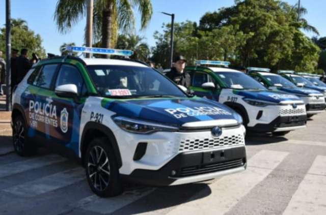 Santo Tomé contará con móviles híbridos entregado por la provincia a la policía